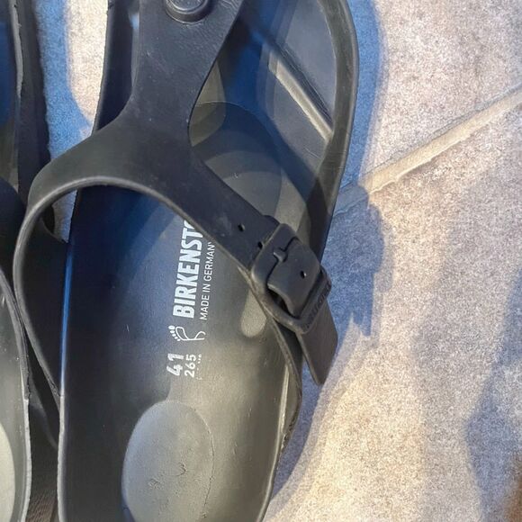 Birkenstock Gizeh EVA Rubber Open Toe T Strap Lightweight Water Friendly Sandals - Picture 12 of 12